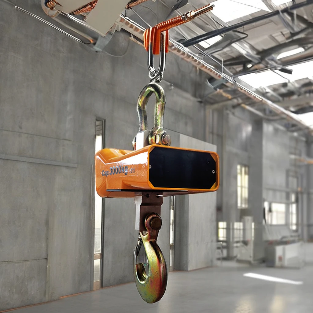 3 Ton Digital Electronic Crane Weighing Scale 500-10000 kg with Roller Type