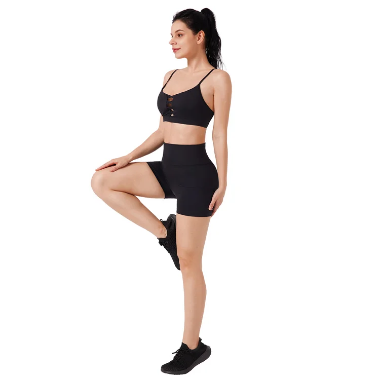 Waistdear Online Fashion High Waist Legging Fitness Gym Clothing Sets Women Wear