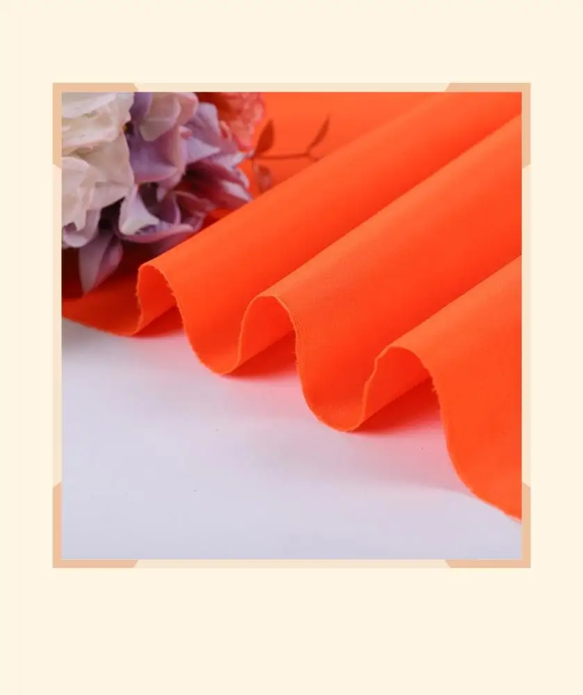 75D plain microfiber peach skin fabric for home textile fabrics, apron, and cradle cloth