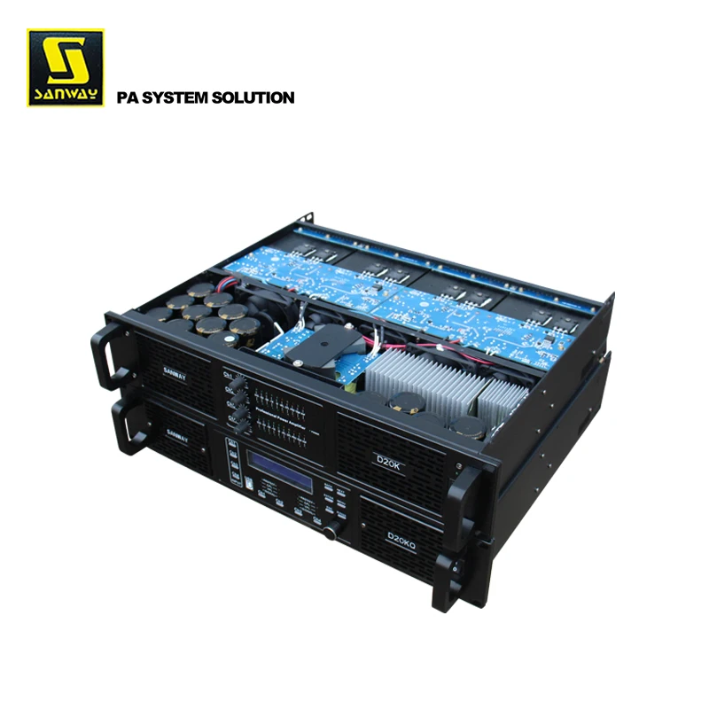 D20KQ FP20000Q Sanway 4-канальный цифровой обработки сигналов мощности