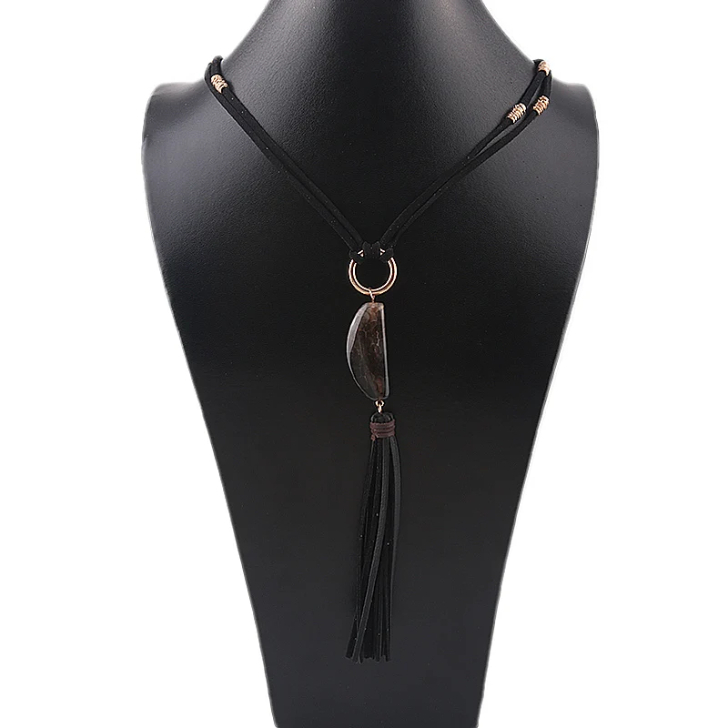 Wholesale custom jewellery for Women Stone Hand made Hight Quality Chunky Gold plated Necklaces