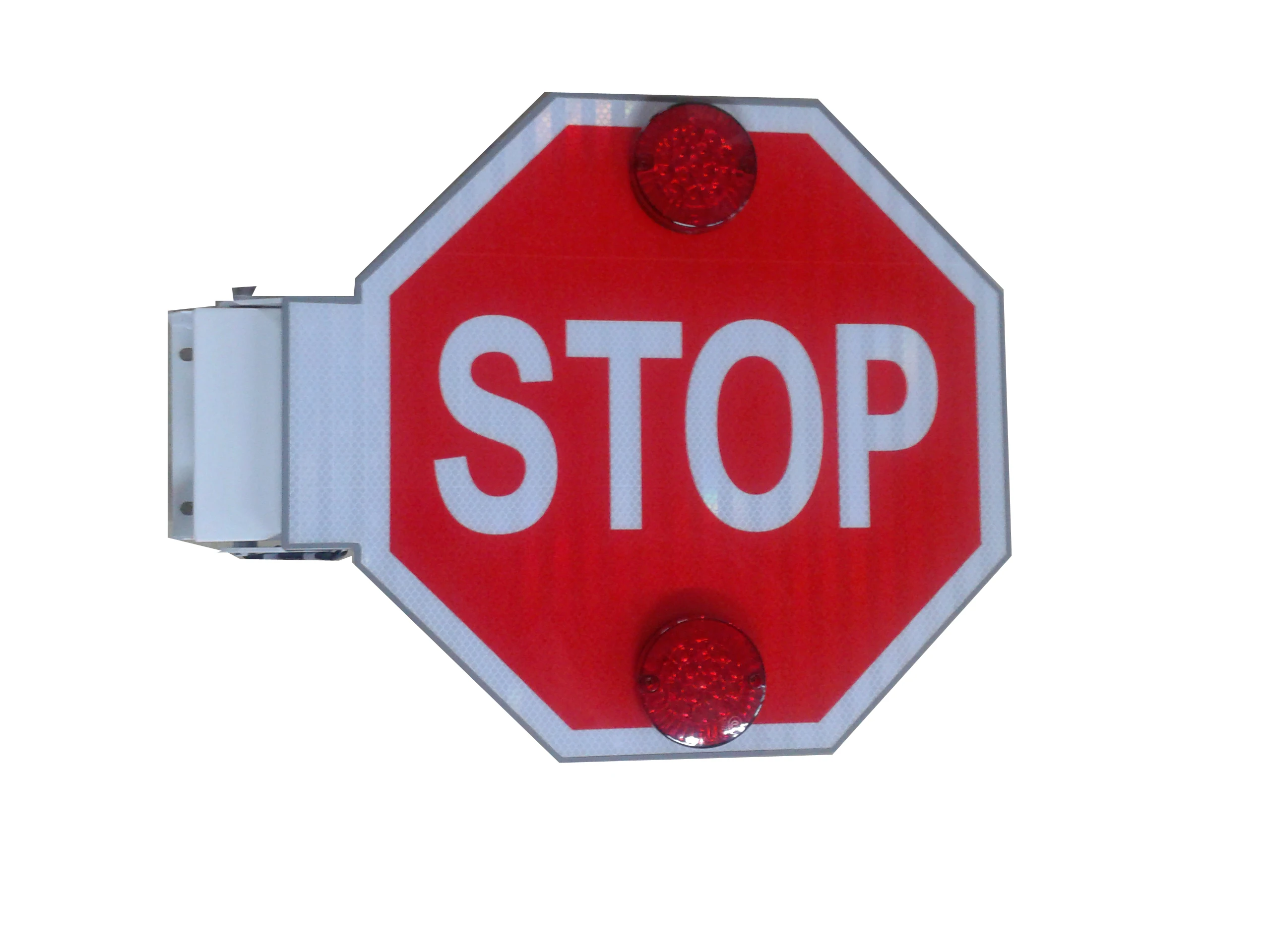 Stop sign for school bus bus stop arm sign