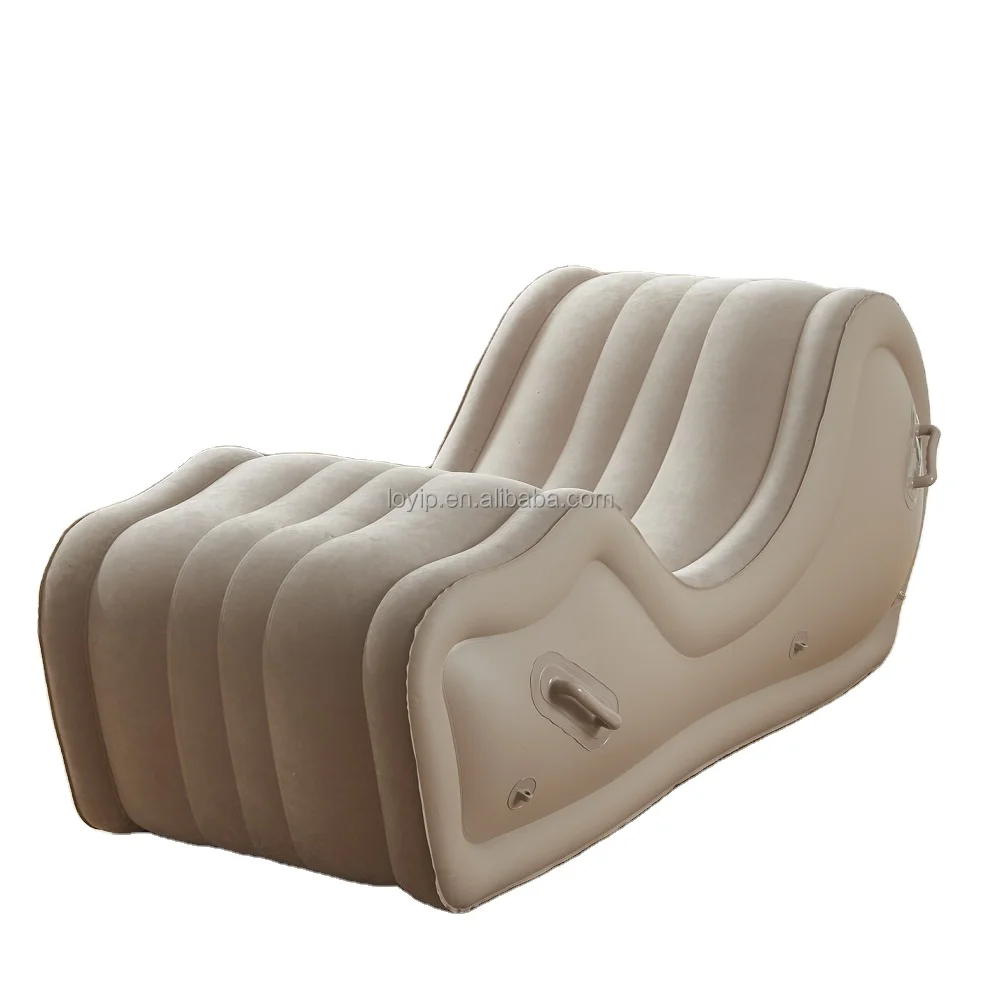 Inflatable Sex Chair Indoor bedroom Sex Furniture S shaped Love Sofa Sex Couch for Adult