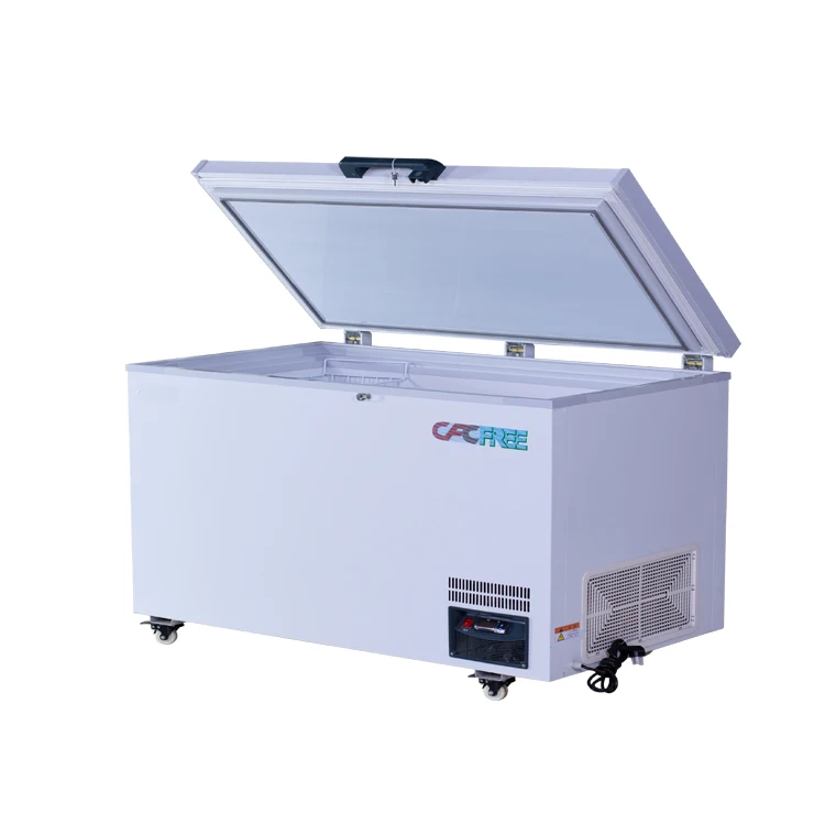 268L horizontal Ultra low temperature  freezer  for home use for seafood freezer