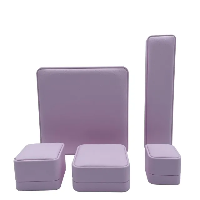customized engagement double slot ring boxes for jewelry girlfriend love gift box with logo ring box