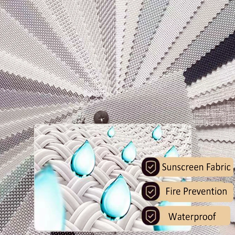 Прямая Продажа с фабрики полиэстер + ПВХ солнцезащитный козырек, ткань для солнечных экранов