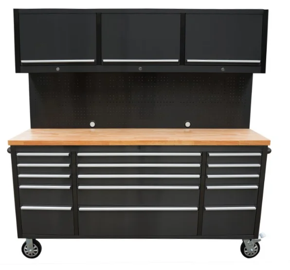 Hyxion 72 inch black tool chests cabinets