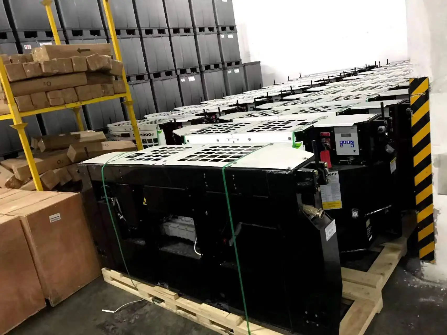 Thermo King Refrigerated Container Use Diesel Power Generator Clip-on Underslung Reefer Genset thermo king reefer parts