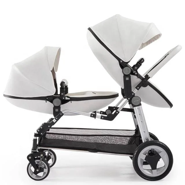 Hot High Landscape Foldable Portable AULON Baby Stroller 3 in 1 for twins