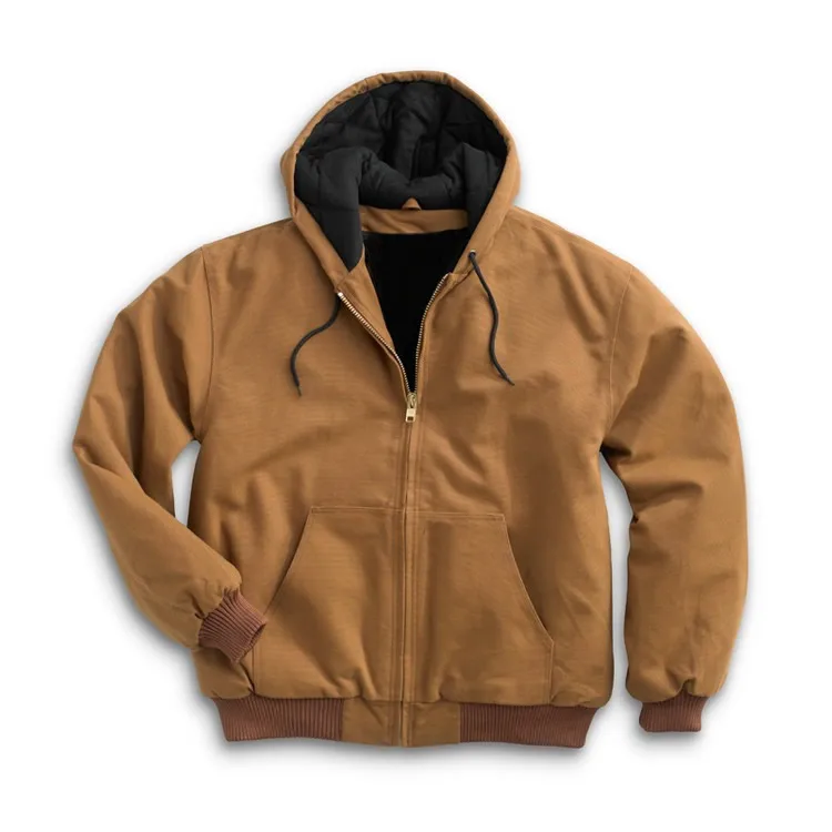  Горячая Распродажа 12 Oz Heavy Duty с капюшоном стеганая Современная картина маслом на холсте оптом работник Мужская Рабочая