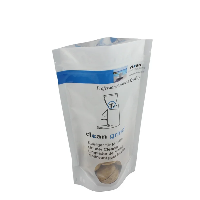 printed aluminum stand up pouch with window for Namkeen Snacks packaging