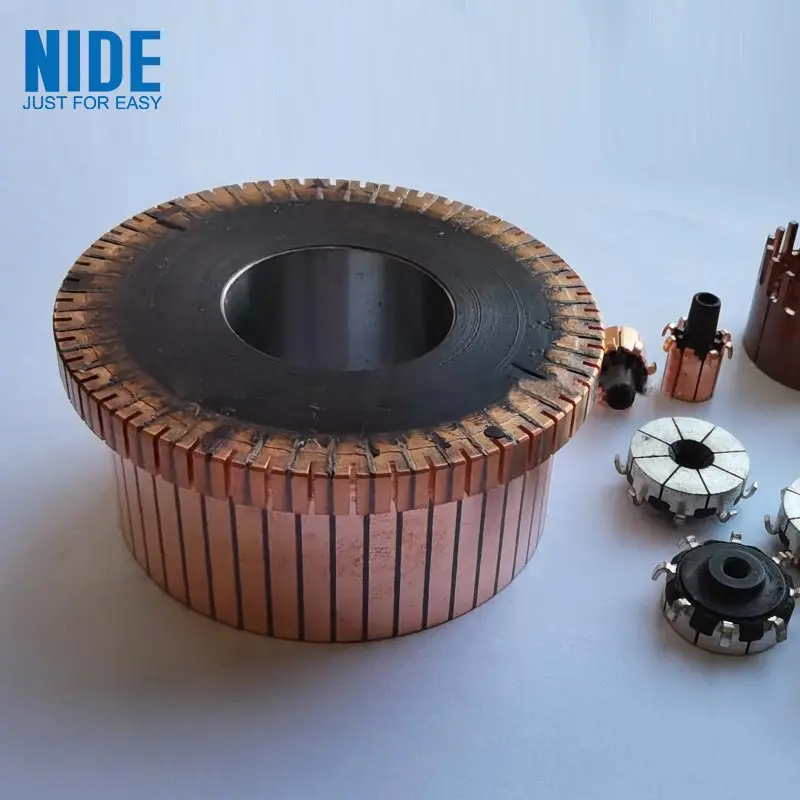 Durable High Quality Armature Collector Hook Segmented Commutator For Power Tools