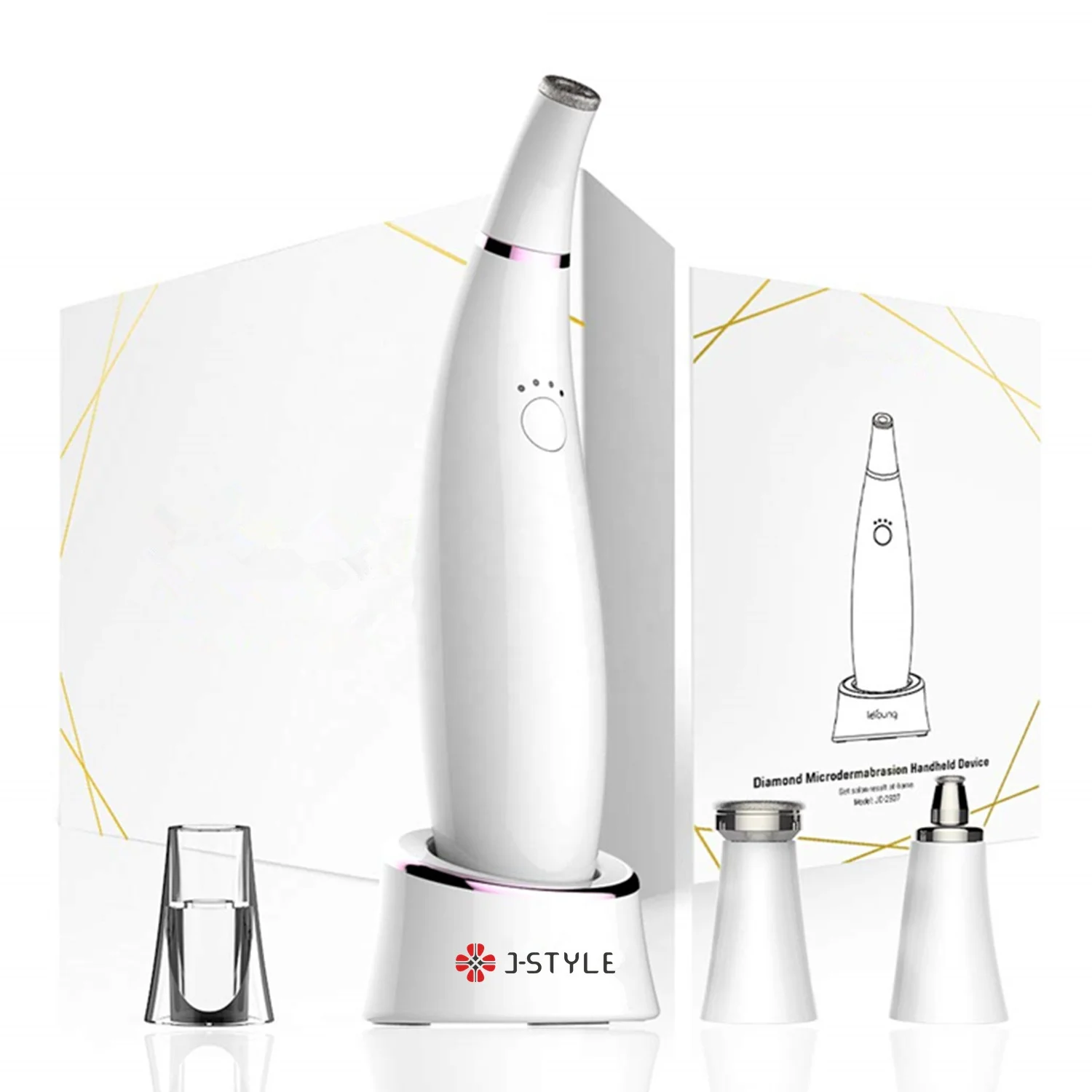 
Машинка для микродермабразии, устройство для алмазного пилинга, удаления черных точек, алмазной дермабразии, массажер для лица 