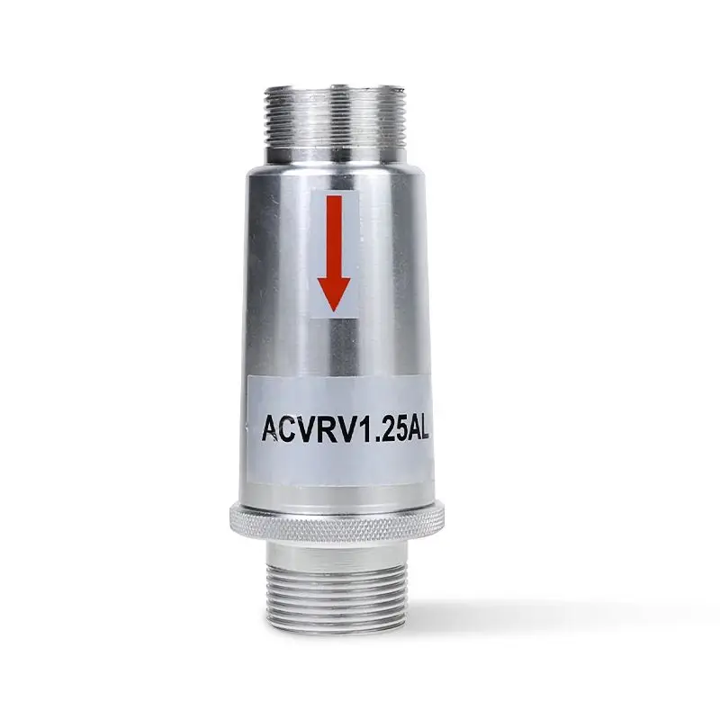 RV-01/02  aluminium alloy vacuum pressure relief valve for turbo blowers