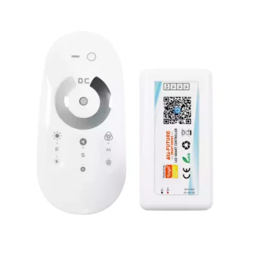 Tuya Smart LED Dimmer 12v 2.4g RF Remote Control 24V Mono Single Color COB Strip Light Smartlife APP WiFi LED Dimmer Controller