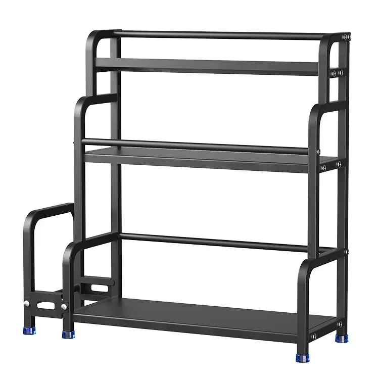 Countertop Organizer Rack Seasoning Kitchen Spice Jars Sauce Bottle Storage Shelf