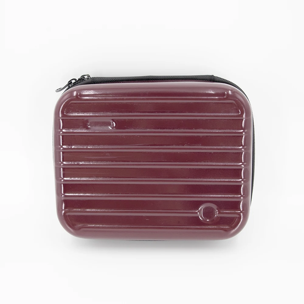 Custom Logo Waterproof  PU Storage Case Hard Shell EVA Zipper Carrying Case