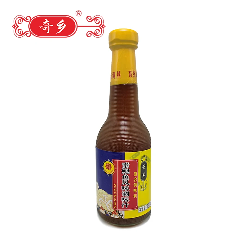 Top sales Chinese Flavor Cooking Sauce 380g Vegetarian abalone Sauce