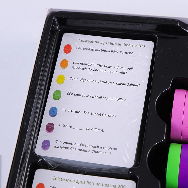 Adult Board Games excellent quality family paper customized board game