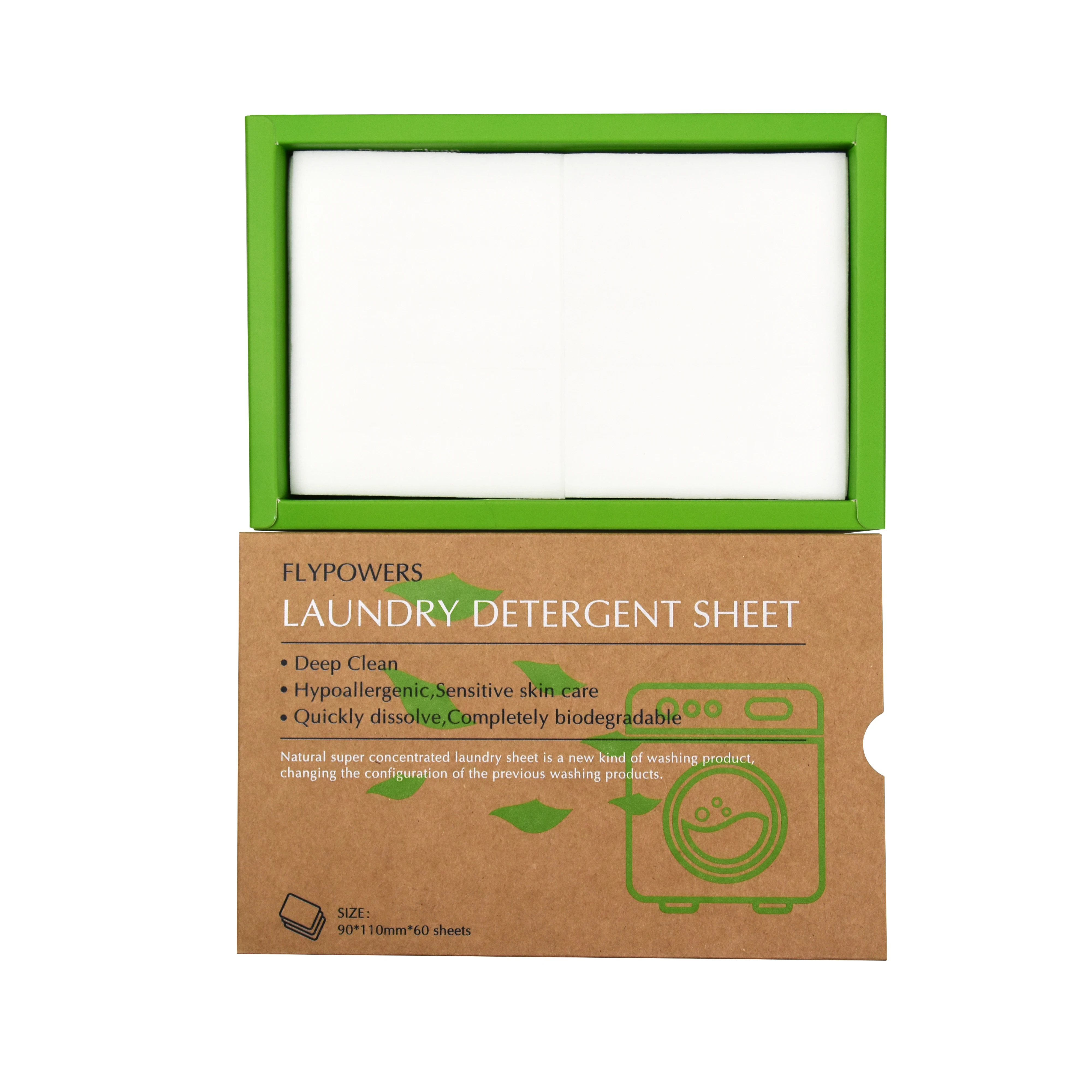 factory price  high Concentrated plant formula eco-friendly biodegradable laundry detergent ,laundry strips