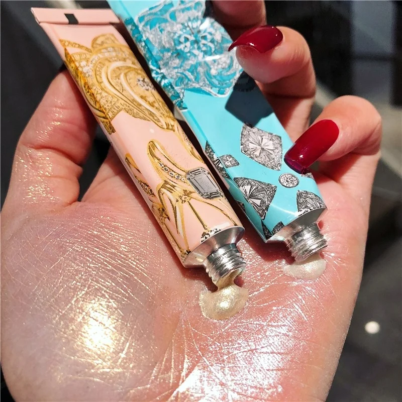 XIXI Highlighter Liquid Body Luminizer Metallic Face Brighten Contouring Makeup Body Bronzer Shimmer Highlighter