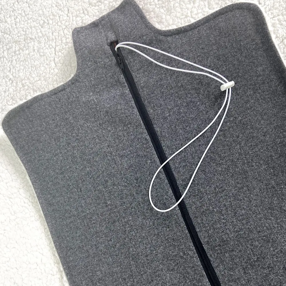 Office USB Battery Operated Polar Fleece Heating Seat Cushion Heated Chair Pad for Back Pain Chair