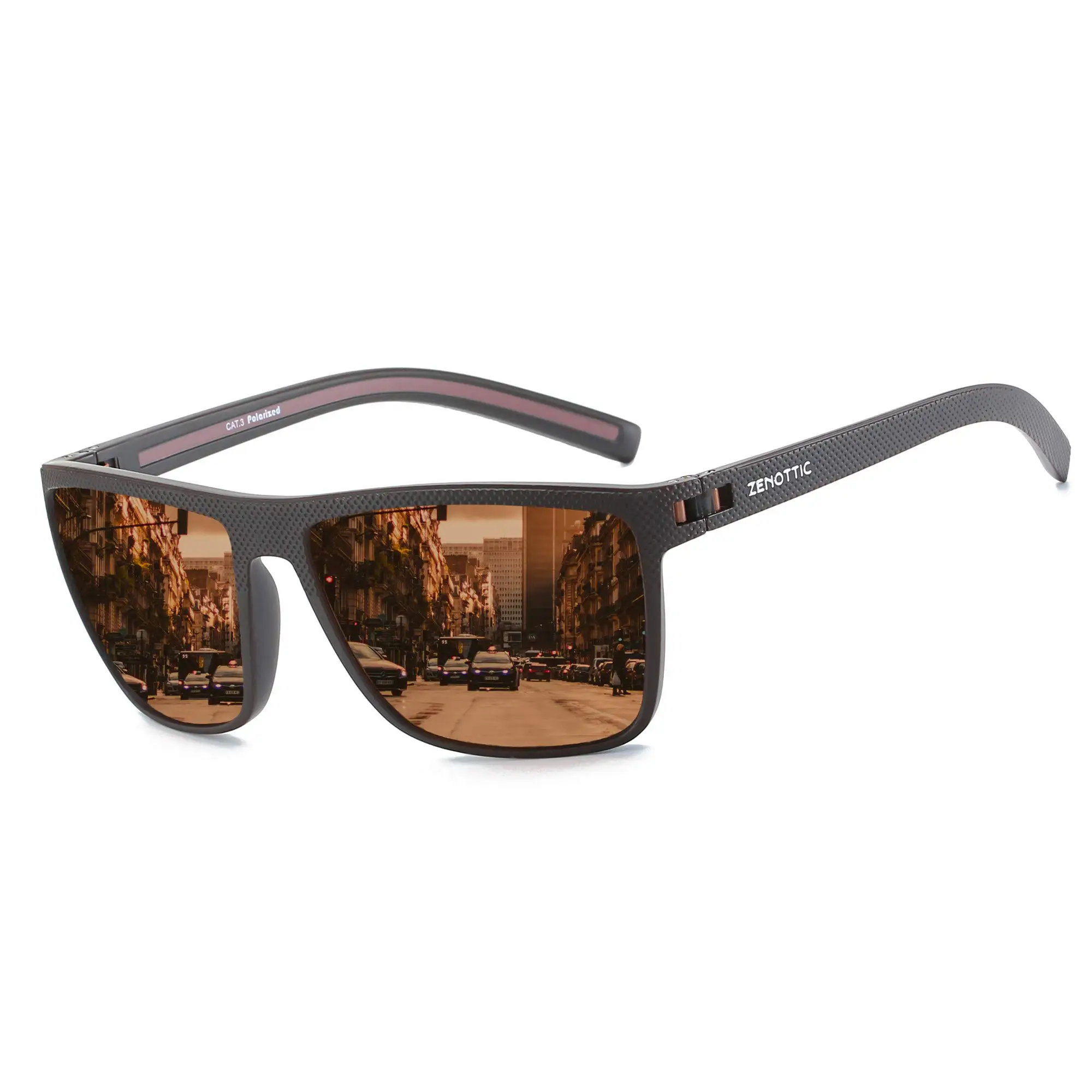 New arrival stylish custom logo sun glasses plastic frame polarized women sunglasses 2022