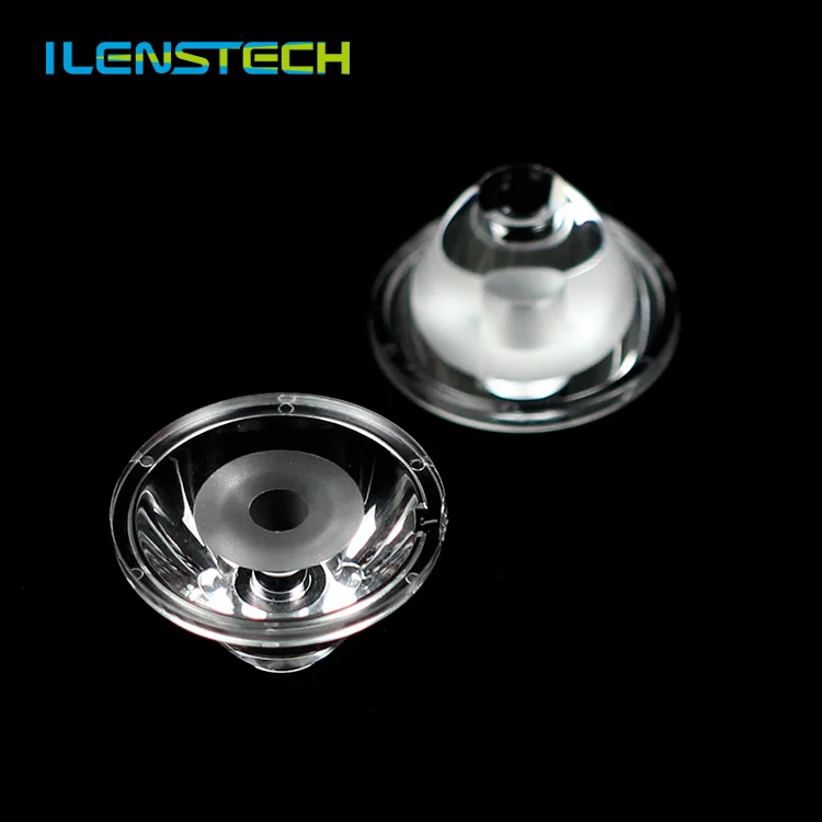 ILENSTECH Spotlight Lens 30x40 Degree Dual Angle LED Lens PC Material 15MM LED Focusing Lens