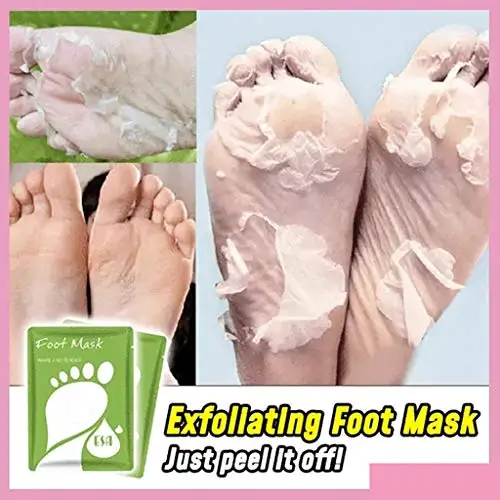 Private Label OEM Magic Purederm Braphy Callus Remover Pack Exfoliating Baby Foot Peeling Mask foot soak