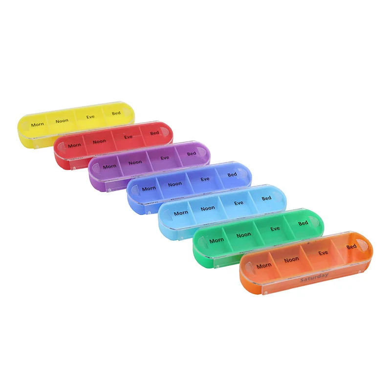 competitive price 7 day portable pill box with vitamin pill box organizer pill box case travel medicine organizer