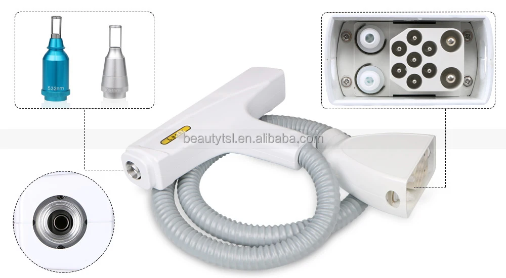 LINGMEI long pulse nd yag laser tattoo removal machine/portable mini nd:yag laser for sale/q switch nd yag laser