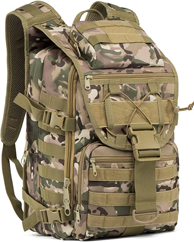 Tactical Backpack Molle 35L Tactical Backpack Laptop Rucksack Survival Bag Bugout Assault Pack