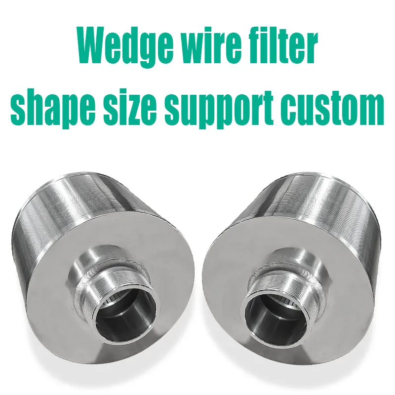 LIANDA Customized 304 316l Stainless Steel Johnson Well screen Pipe Johnson Tube Wedge Wire Screen Filter Wedge Wire Filter