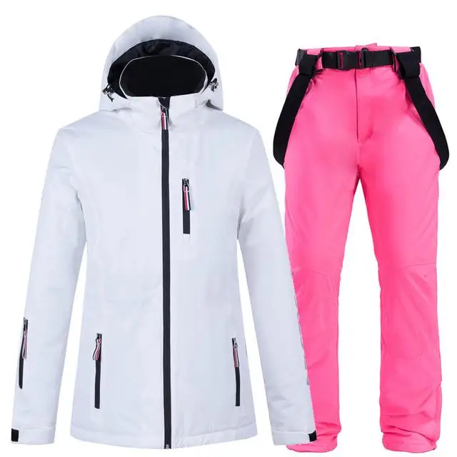 OEM Customize Winter Men Snowboard Clothing Ladies Outdoor Mountaineering Clothing Men Winter Snow Ski Suit Custom Ski Suit