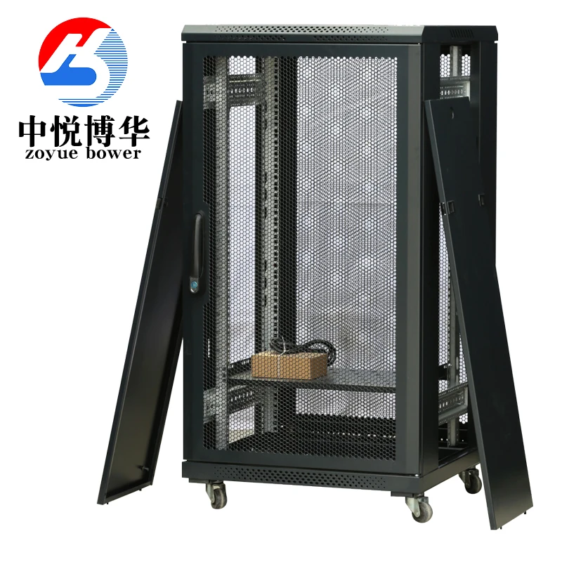 Floor Standing 19Inch 16U 18U 22U 27U 32U 42U Data Center Server Cabinet Rack From Professional Manufacturer