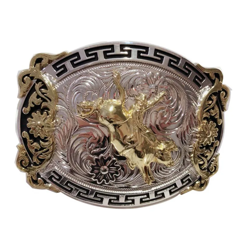 Customizable belt hardware design your own logo western metal pin belt buckle private label for sale buckle for mens belt