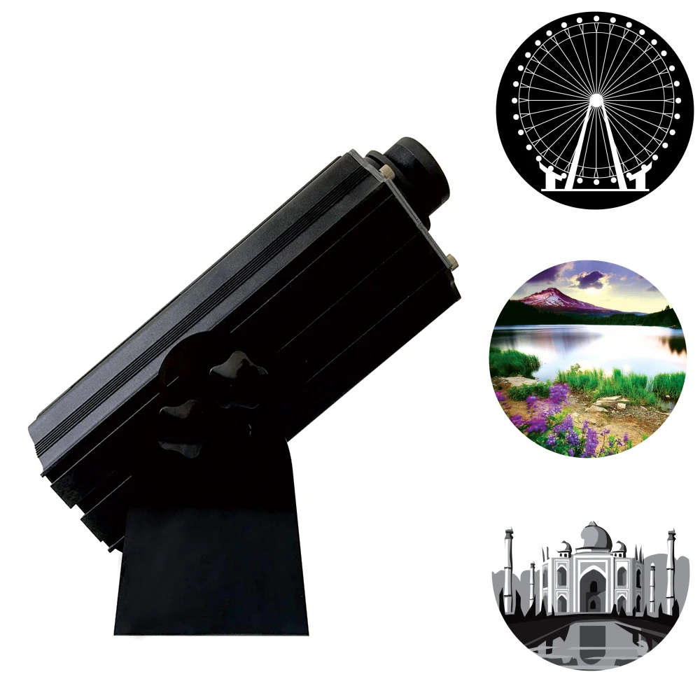 500W 800W led gobo projector for high rise building