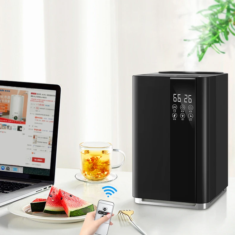 RUNAL коробка в форме твердой самостоятельной Hoomei кубический 90 градусов ультразвуковые увлажнители воздуха