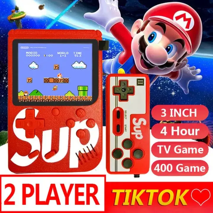 1/2 игроков 400 игр SUP Brand Gameboy ретро мини игровая консоль Gameboy