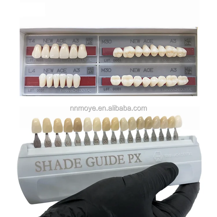 Фабрика синтетическая смола зубы акриловые зубные производители