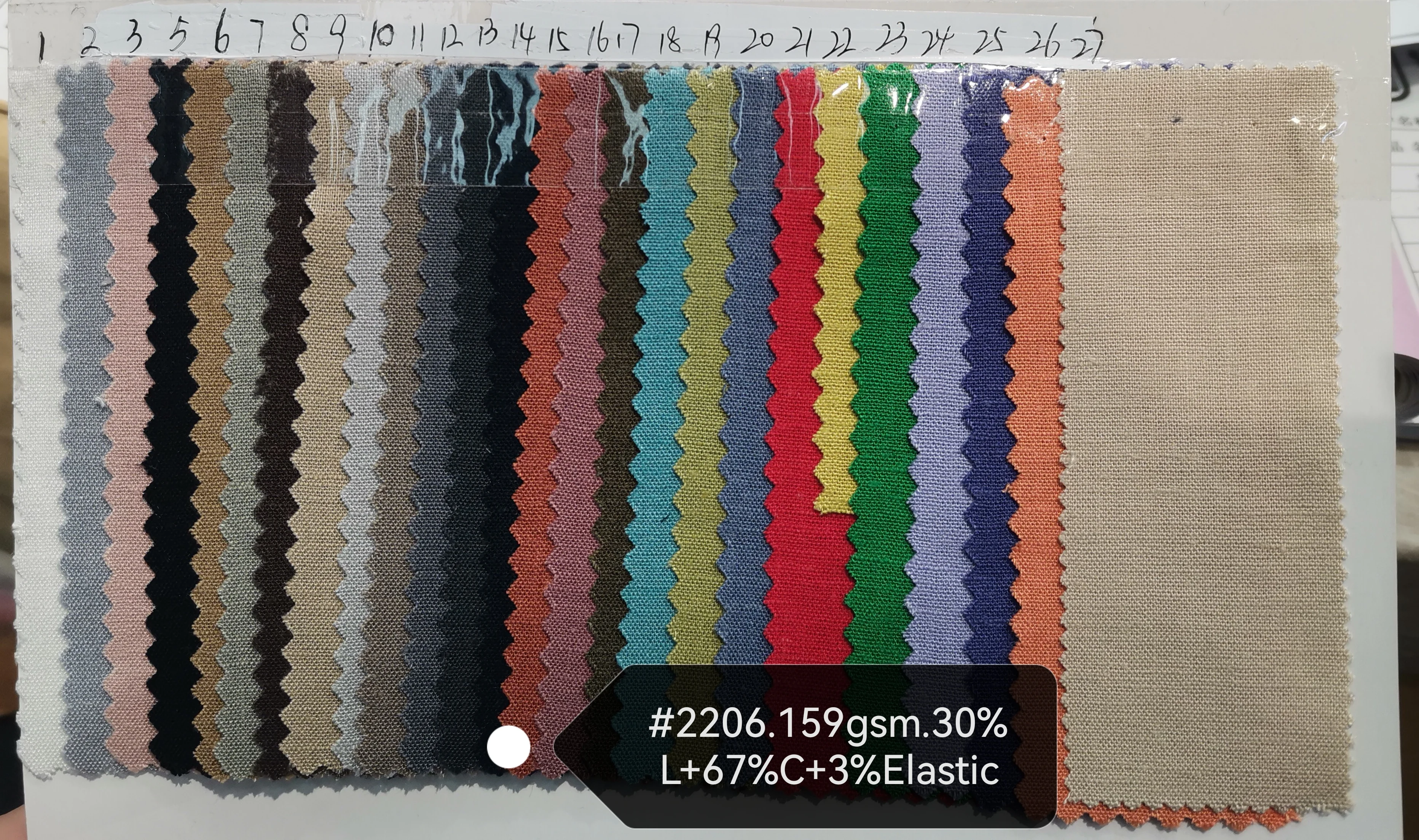 stripes linen fabric or solid color linen fabric with stone washing  for wholesale or doing shirts