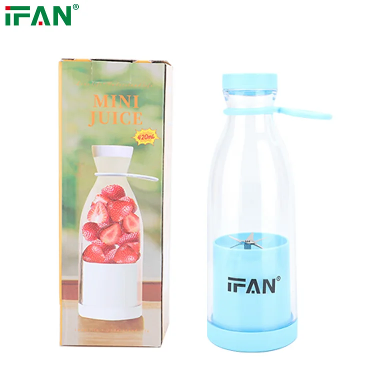 Wine Bottle Design Blender Mini Electric Travel Small Fruit Juicer Portable Electric Juice Cup