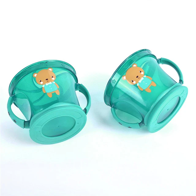 
2020 New Storage Box With Lid Baby Snack Cup for Kids Food Grade Baby Food Storage Bowl pp Snack Cups 