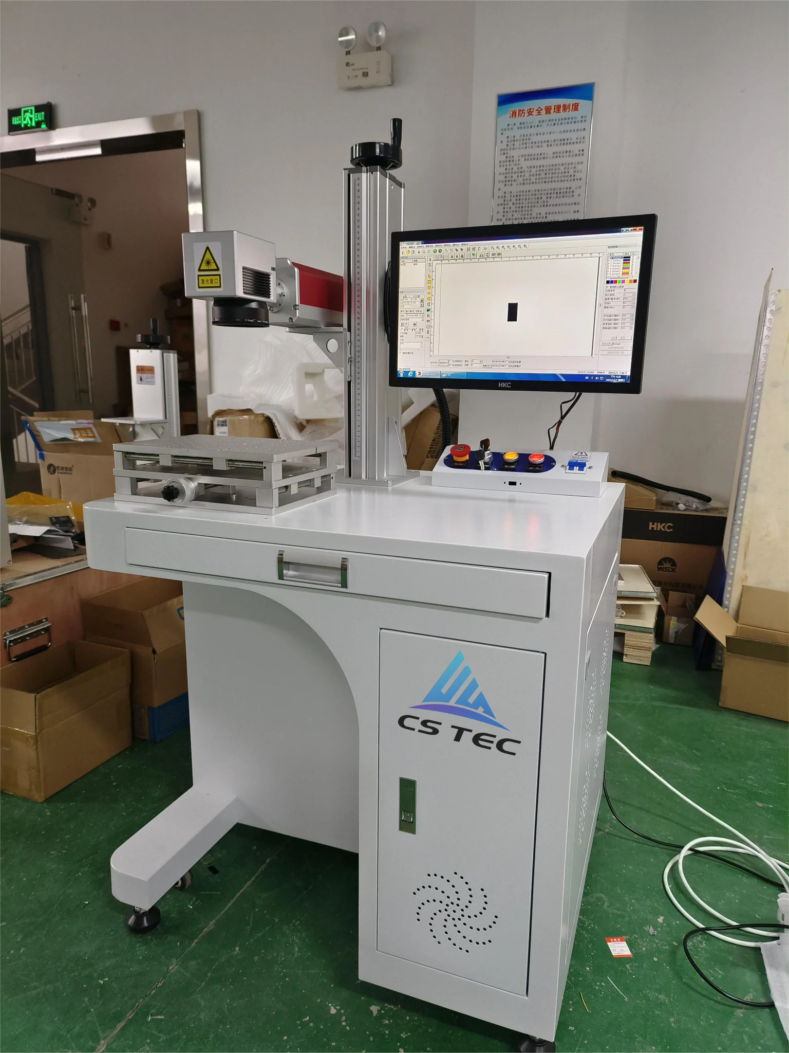 20w 30w Mini Rotary Rotating Marker Laser Medals Dog Tages Engraved Machine portable fiber laser marking machine