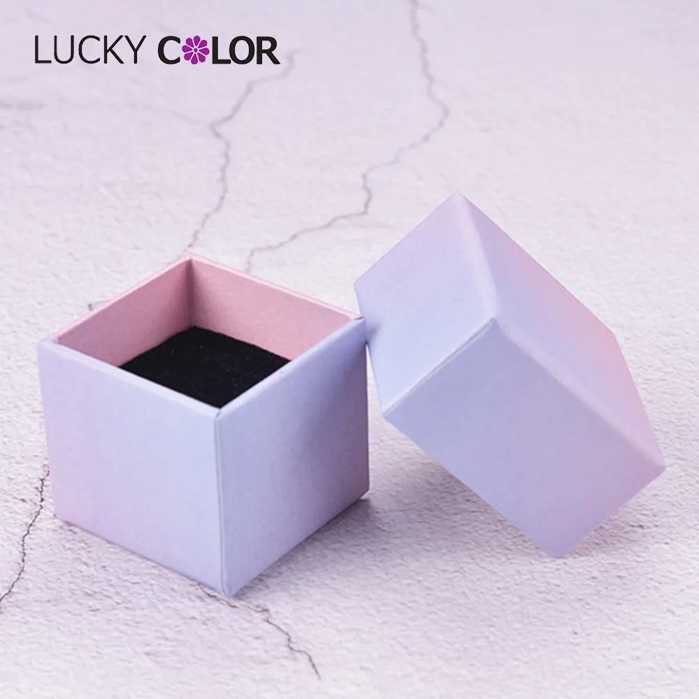 Custom Logo Fashion Ring Packing Boxes Luxury Paper Gift Bracelet Packaging Jewelry Box