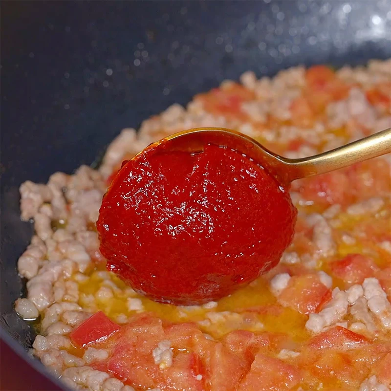 pasta with tomato sauce canning sweet condiment made in China