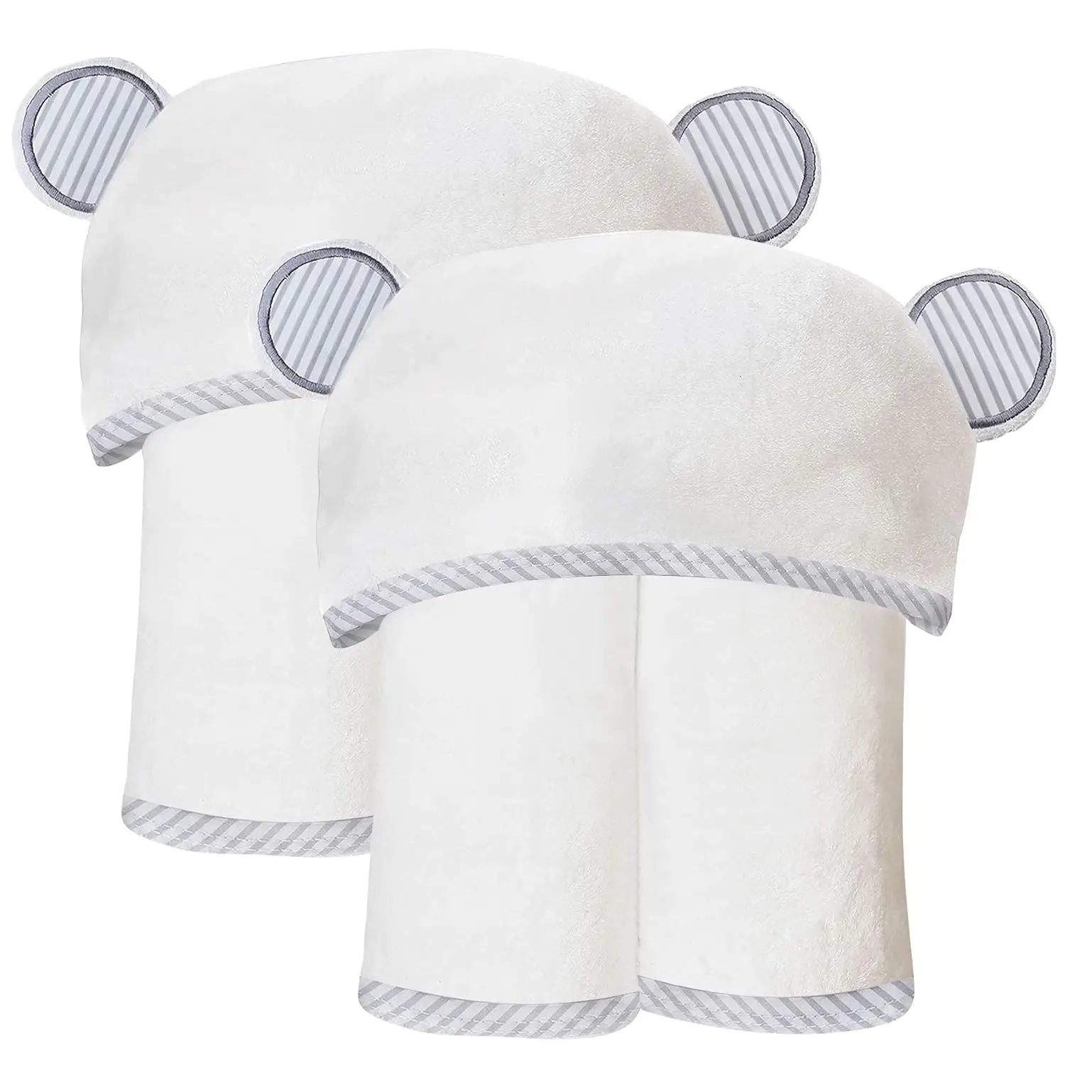 Soft Baby Hooded bath Towel with Ears Organic Baby sleep swaddle blanket Baby Bathing Wash Hooded Towels