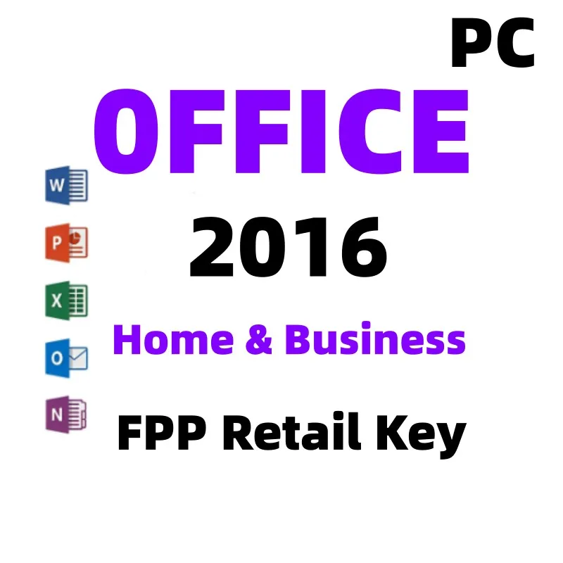 0ffice Home And Business 2016 FPP Retail Global Key Online Activation Office 2016 HB For PC FPP Digital key Send By Email