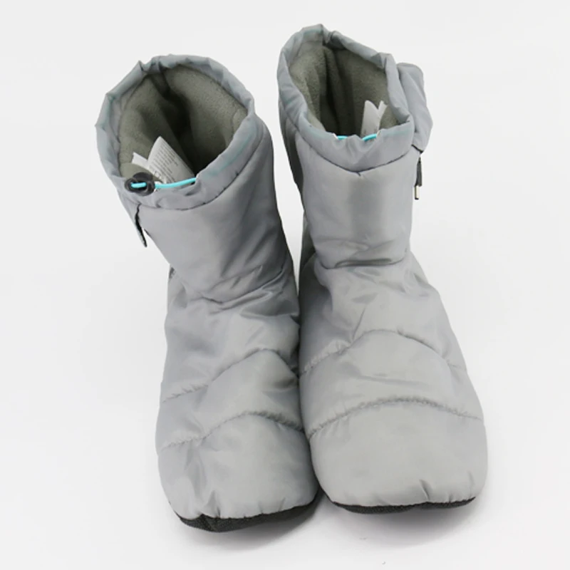 Wholesale custom good reputation grey multifunctional winter warm heating shoes