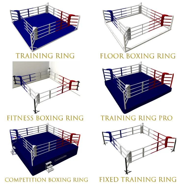 shopping day Boxing Ring Adult use Boxing Ring Fight High quality steel frame Boxing Gym Ring for sell